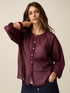 Cotton muslin blouse image number 0