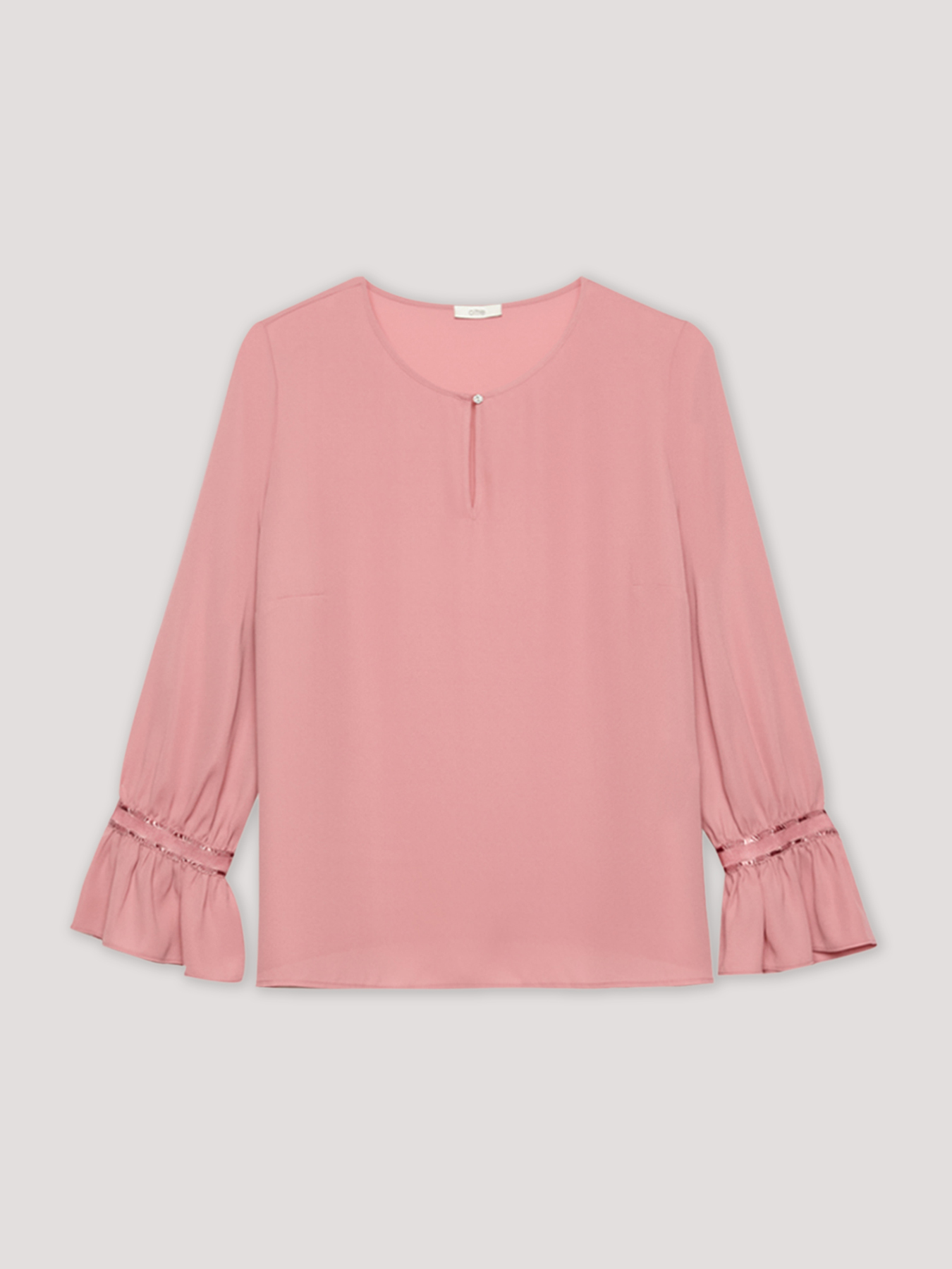 Blouse with flared sleeves image number 3