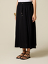 Long viscose skirt image number 3