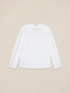 Shirt with lace inserts image number 4