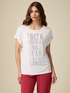 T-Shirt mit Lettering-Applikation image number 0