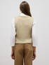 Cardigan en maille fine sans manches image number 1