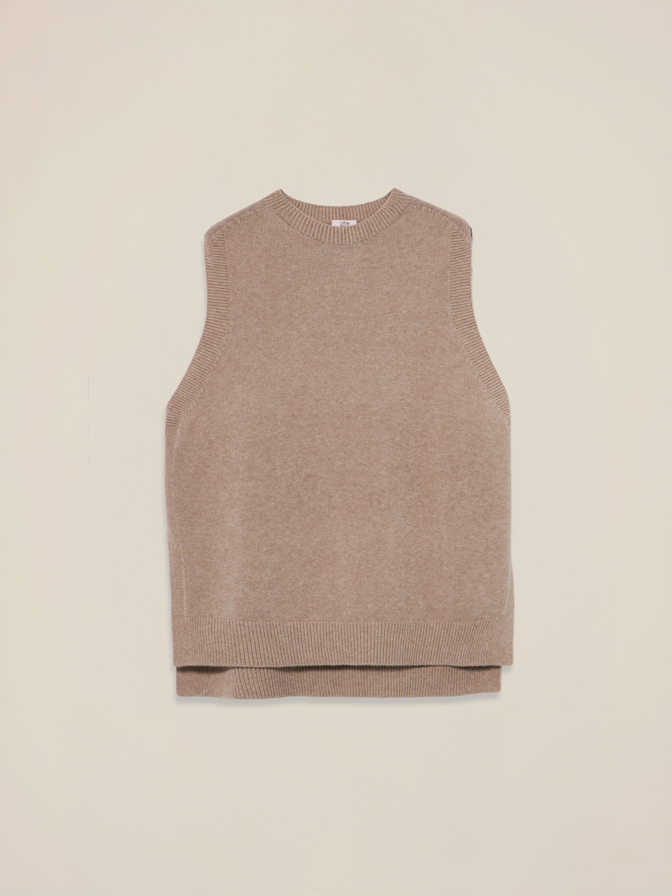 Vestă oversized din tricot image number 3