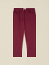 Cotton blend capri pants image number 4