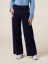 Pantaloni palazzo in maglia image number 3