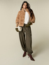 Polyester-viscose cargo pants image number 0