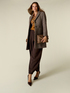Check mixed wool patterned coat image number 0