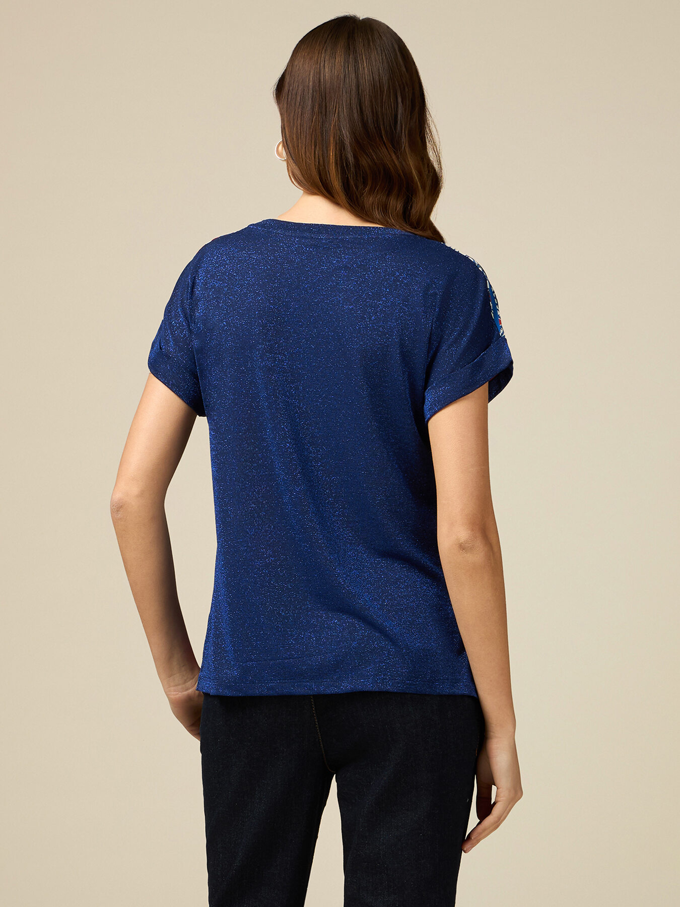 Bedrucktes T-Shirt aus Bi-Materialien image number 1