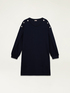 Robe en molleton avec boutons image number 4