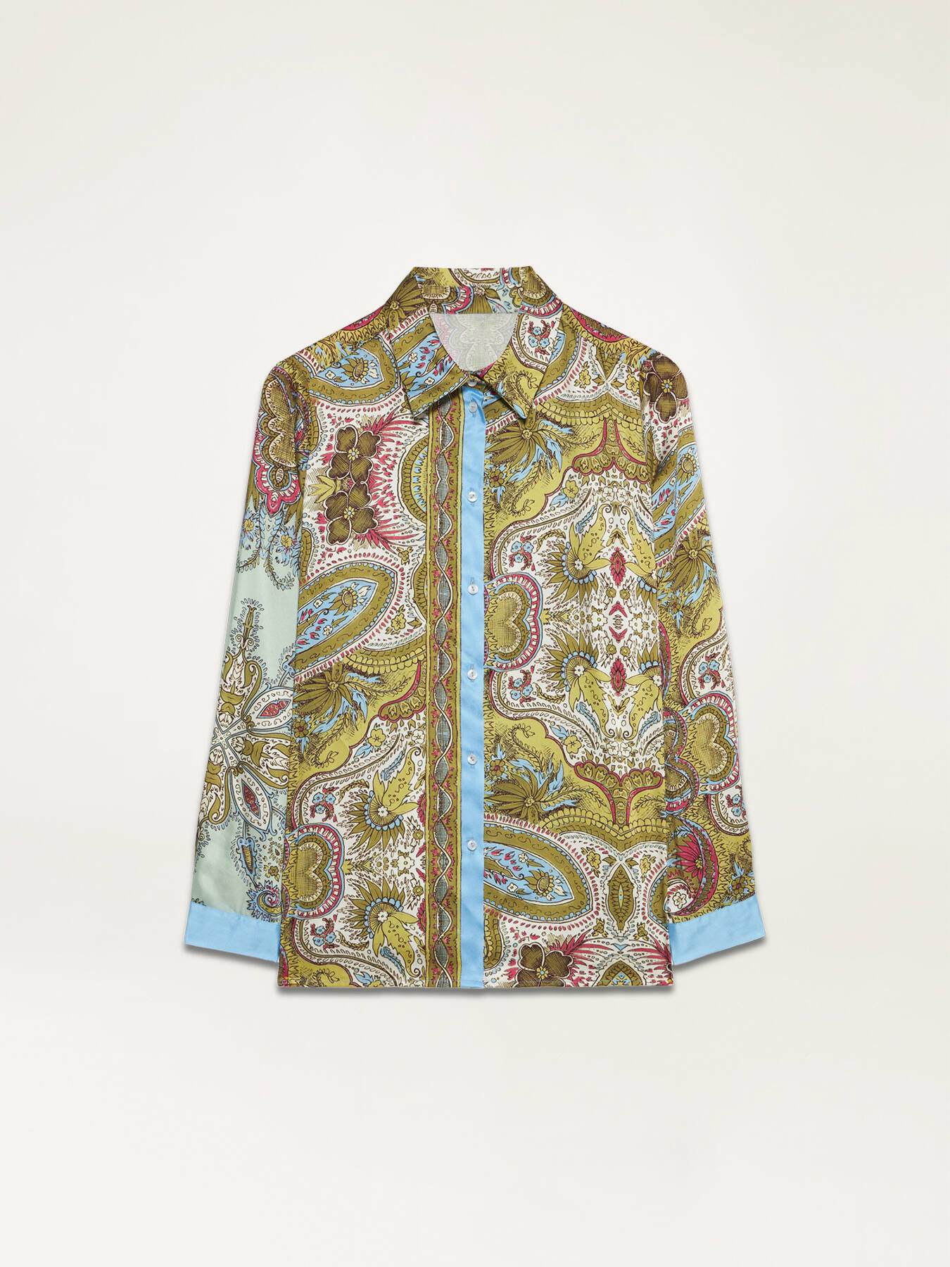 Camicia in twill fantasia image number 4