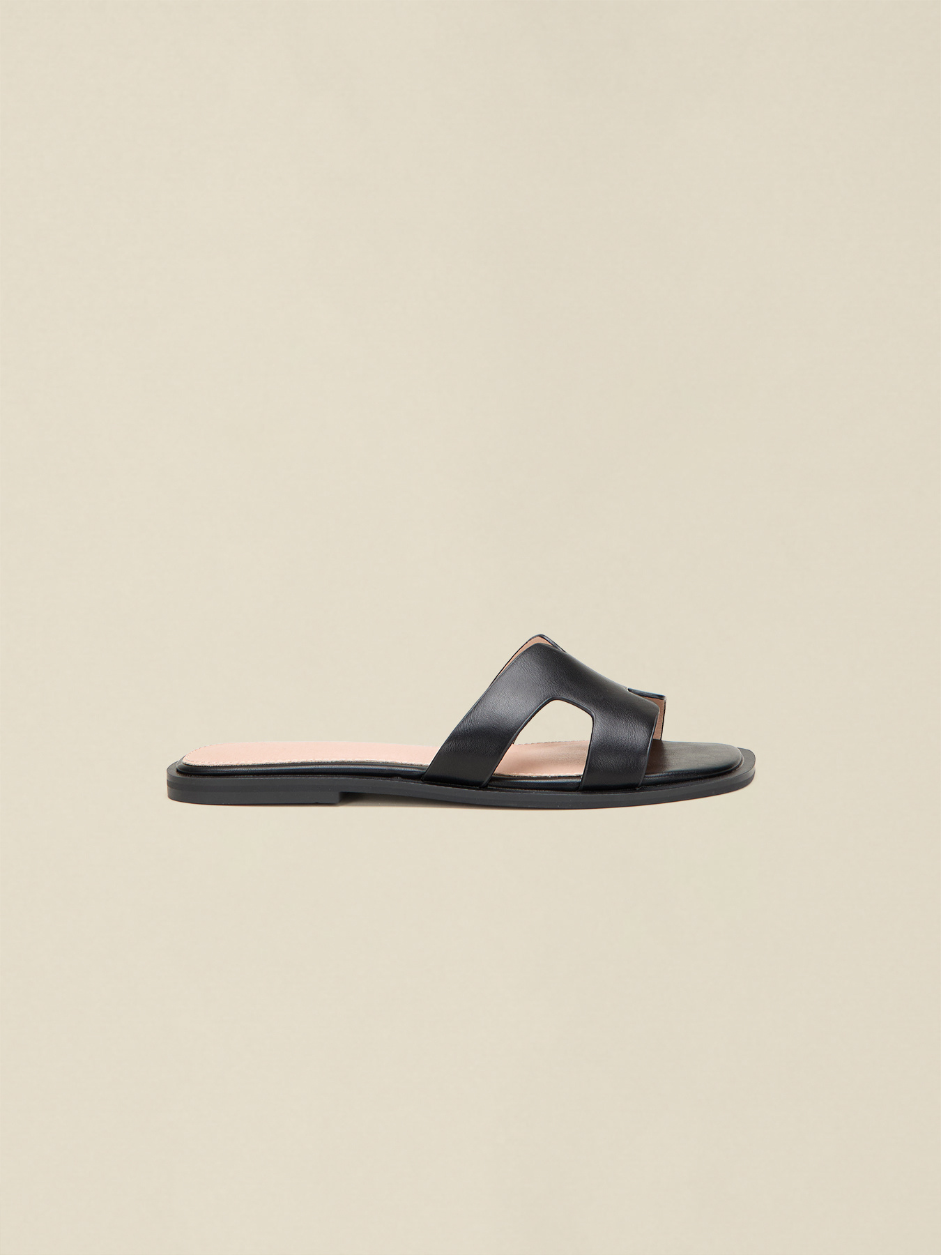 Flache Sandalen mit H-Riemen image number 1