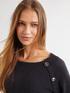 Lurex sweater with tiny sequins image number 2