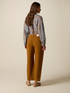 Pantalon cropped en satin de tencel image number 1