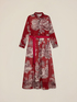 Gemustertes Hemdblusenkleid image number 4