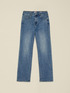Regular jeans with crystals image number 4