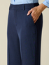 Palazzo-Hose mit garngef&auml;rbtem Stoff image number 2