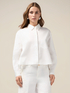 Camicia boxy con retro in pizzo image number 0