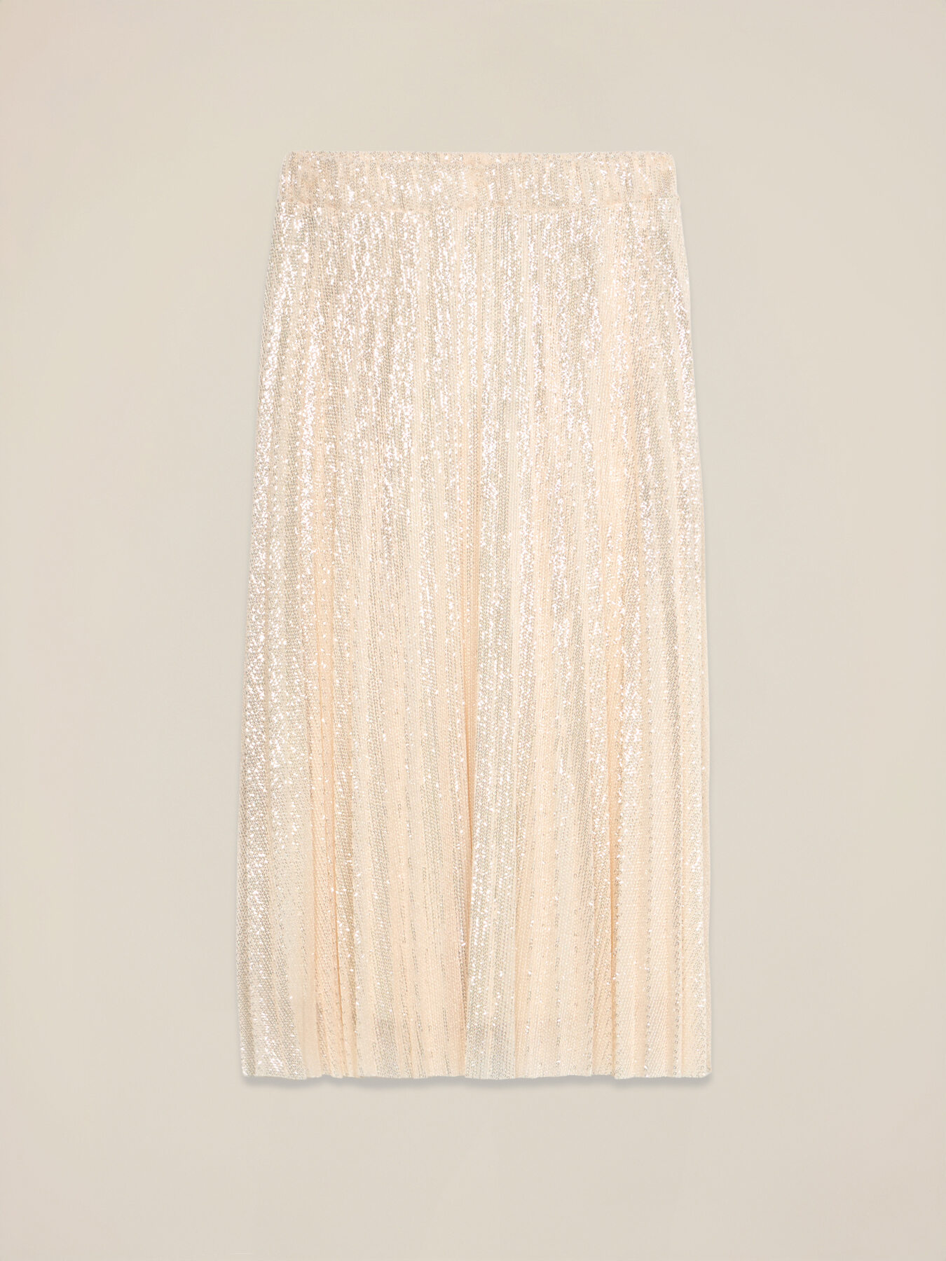 Jupe pliss&eacute;e lurex image number 4