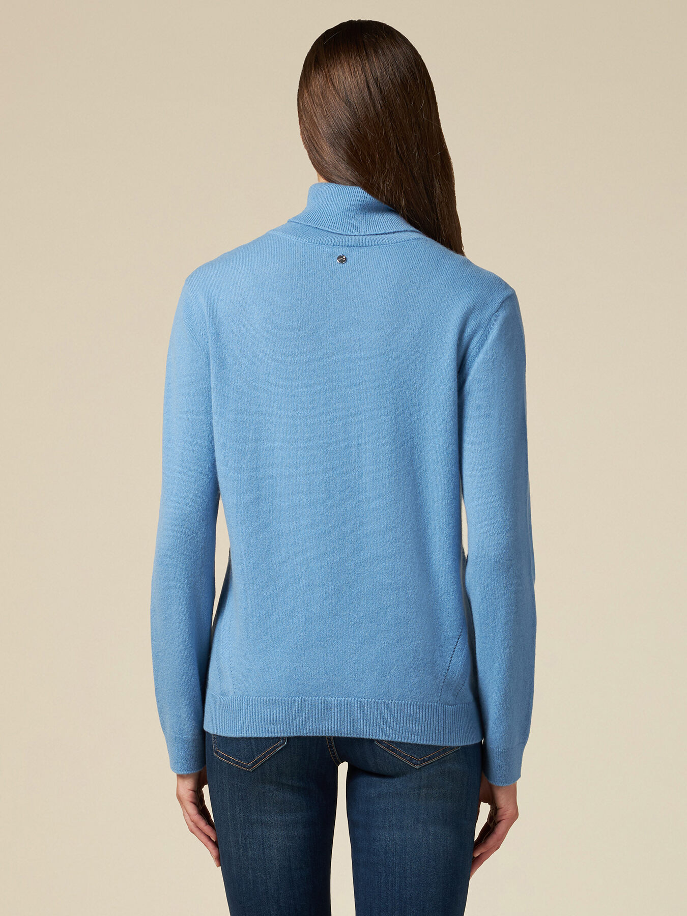 Pure cashmere turtleneck sweater image number 1