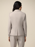 Blazer con pespuntes de tipo sastre image number 1