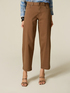 Pantaloni barrel misto cotone e lyocell image number 3
