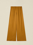 Palazzo pants in viscose satin image number 5