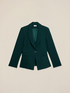 Crepe fabric blazer image number 5