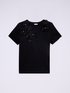 T-shirt avec applications florales image number 3
