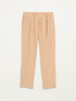 Pantaloni in twill di viscosa image number 4