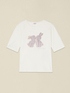 Jersey T-shirt with appliqu&eacute;s image number 3