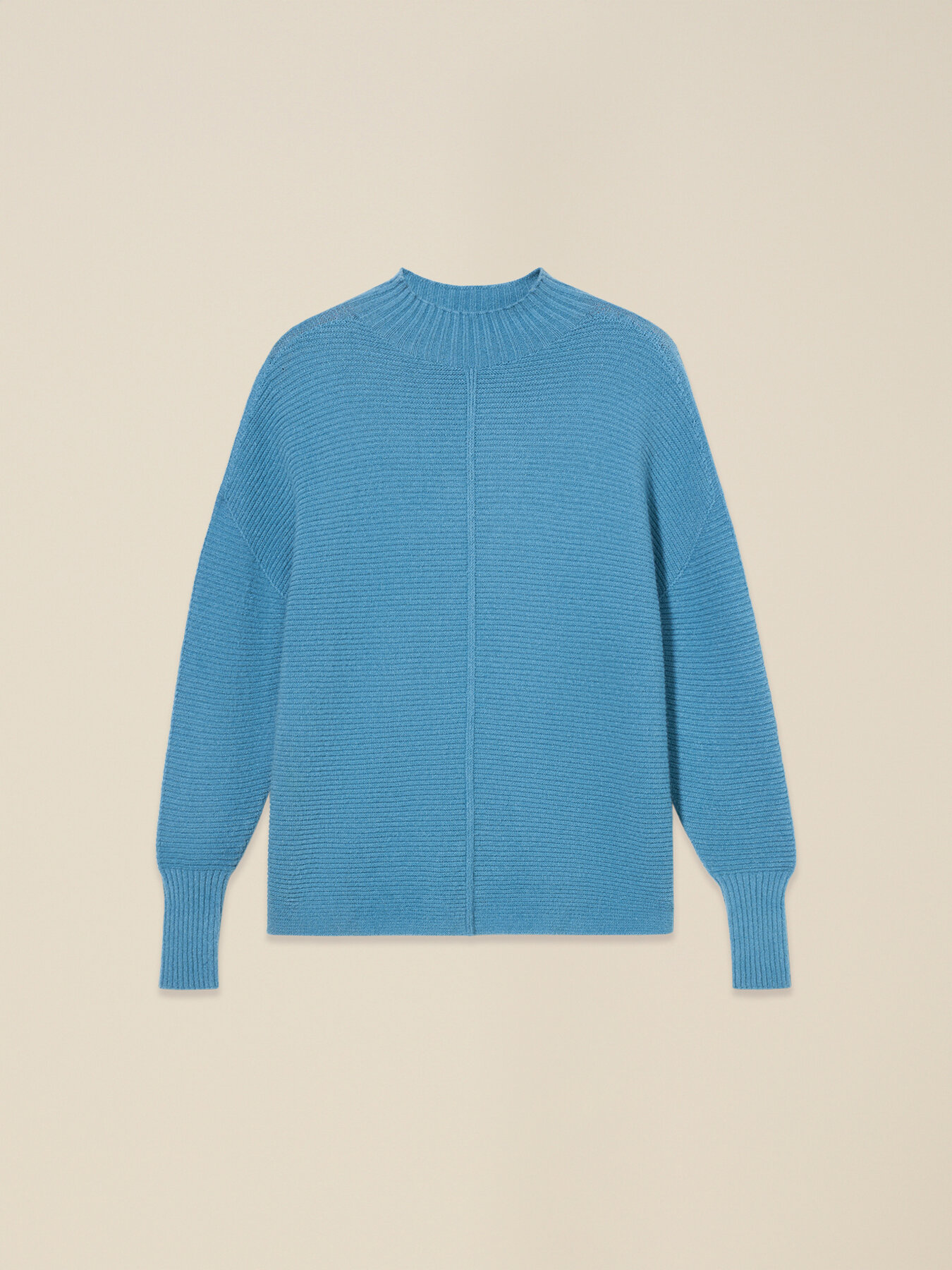 Mixed viscose turtleneck sweater image number 0