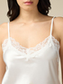 Satin and lace lingerie top image number 2