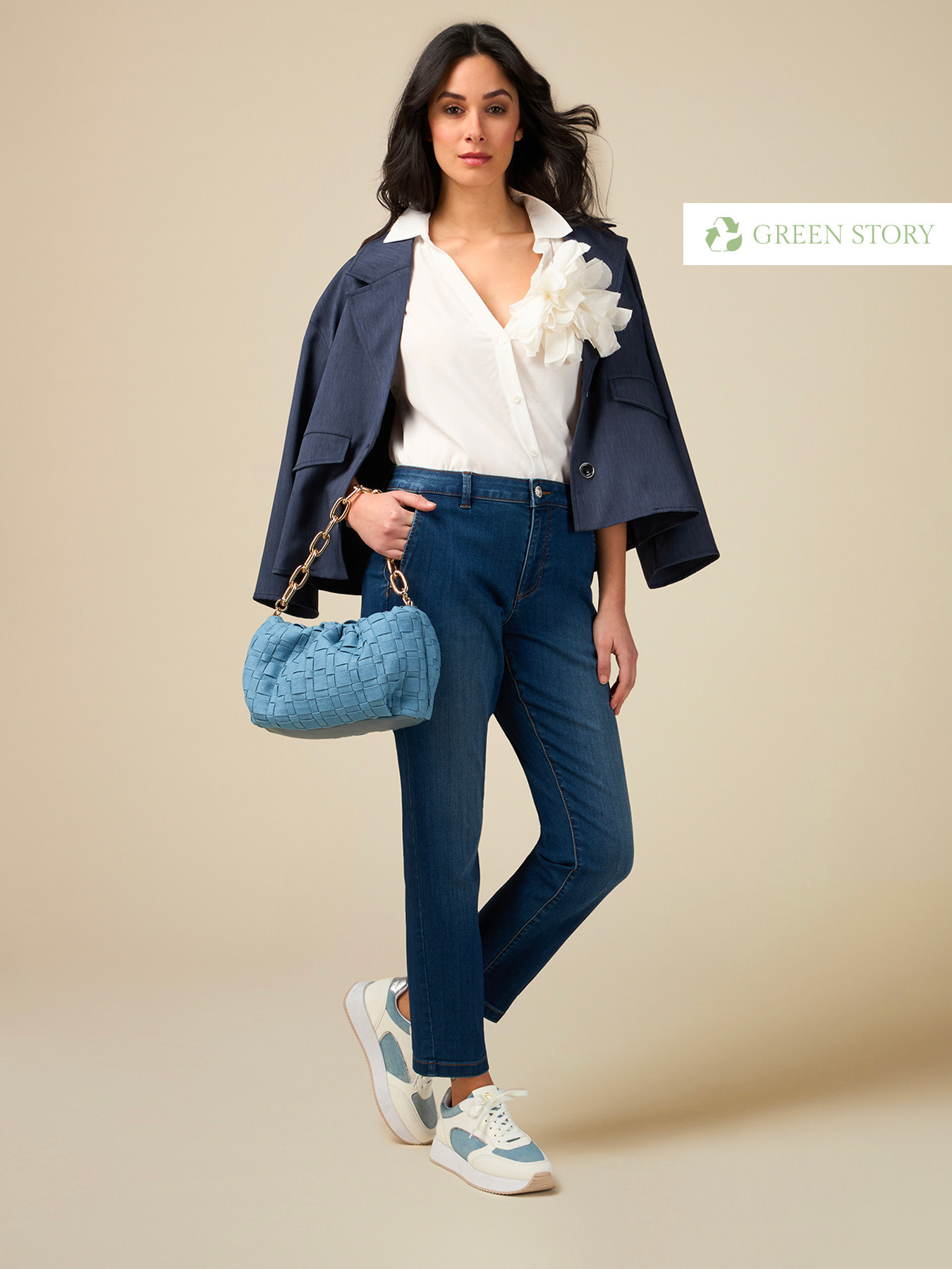 Umweltfreundliche Chino-Jeans image number 0