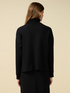 Turtleneck sweatshirt with tricot effect image number 1