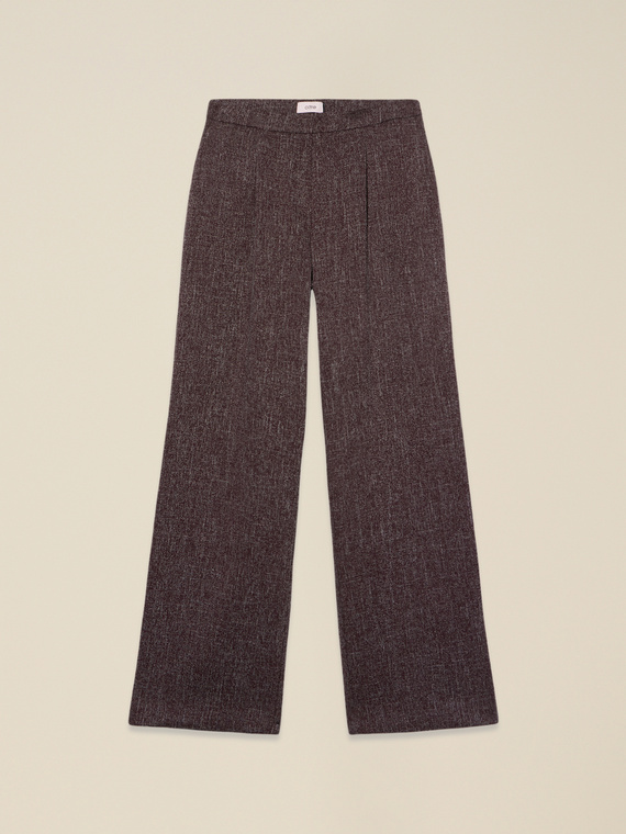 Viscose blend palazzo pants