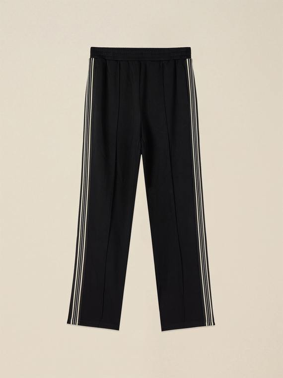 Joggers con cinta bicolor