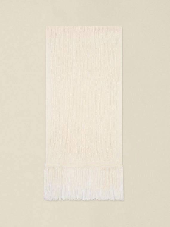 Mohair blend scarf