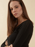 Pullover aus Viskosegemisch mit weitem Ausschnitt image number 0