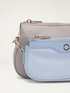 Bolso bandolera doble de nailon image number 4