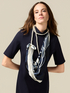 Etuikleid mit Foulard-Detail image number 2