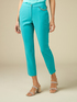 Stovepipe trousers with chain image number 3