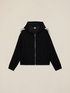 Felpa soft touch con zip e cappuccio image number 4