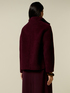 Diagonal fabric cape image number 1