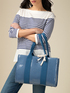Shopper-Tasche mit Pailletten image number 0