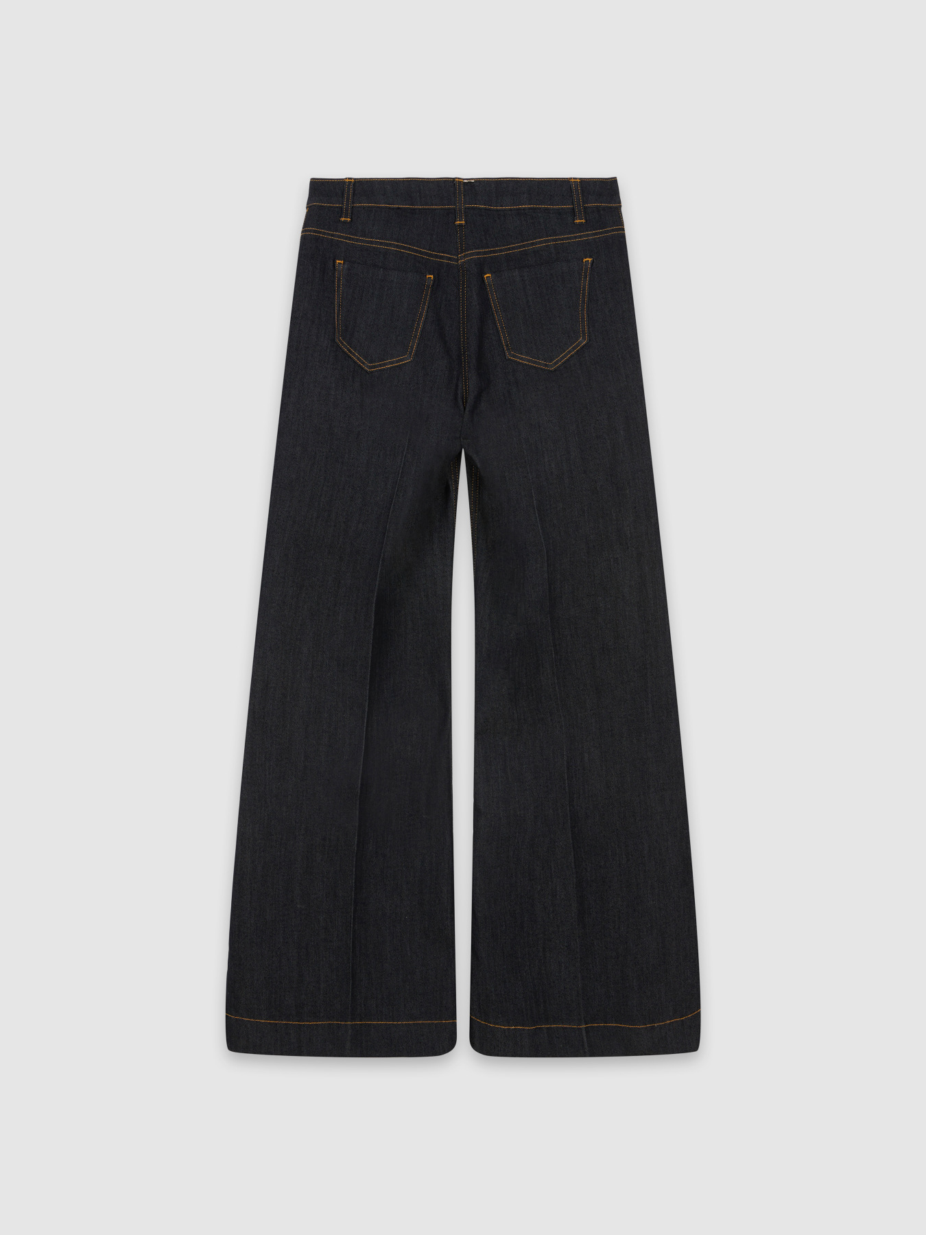 Flared wide-leg jeans image number 4