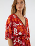 Long patterned dress image number 2