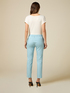Basic cotton-blend trousers image number 1