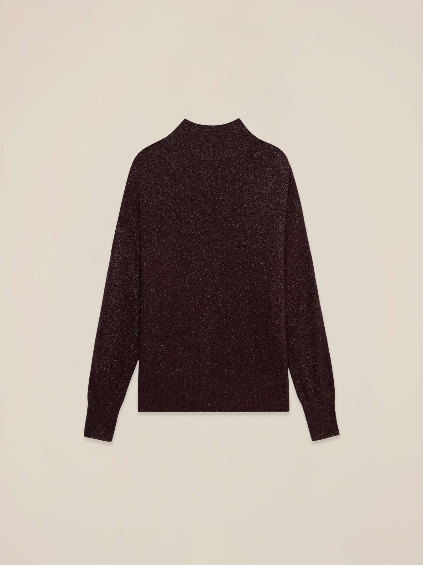 Lurex cashmere blend turtleneck image number 3
