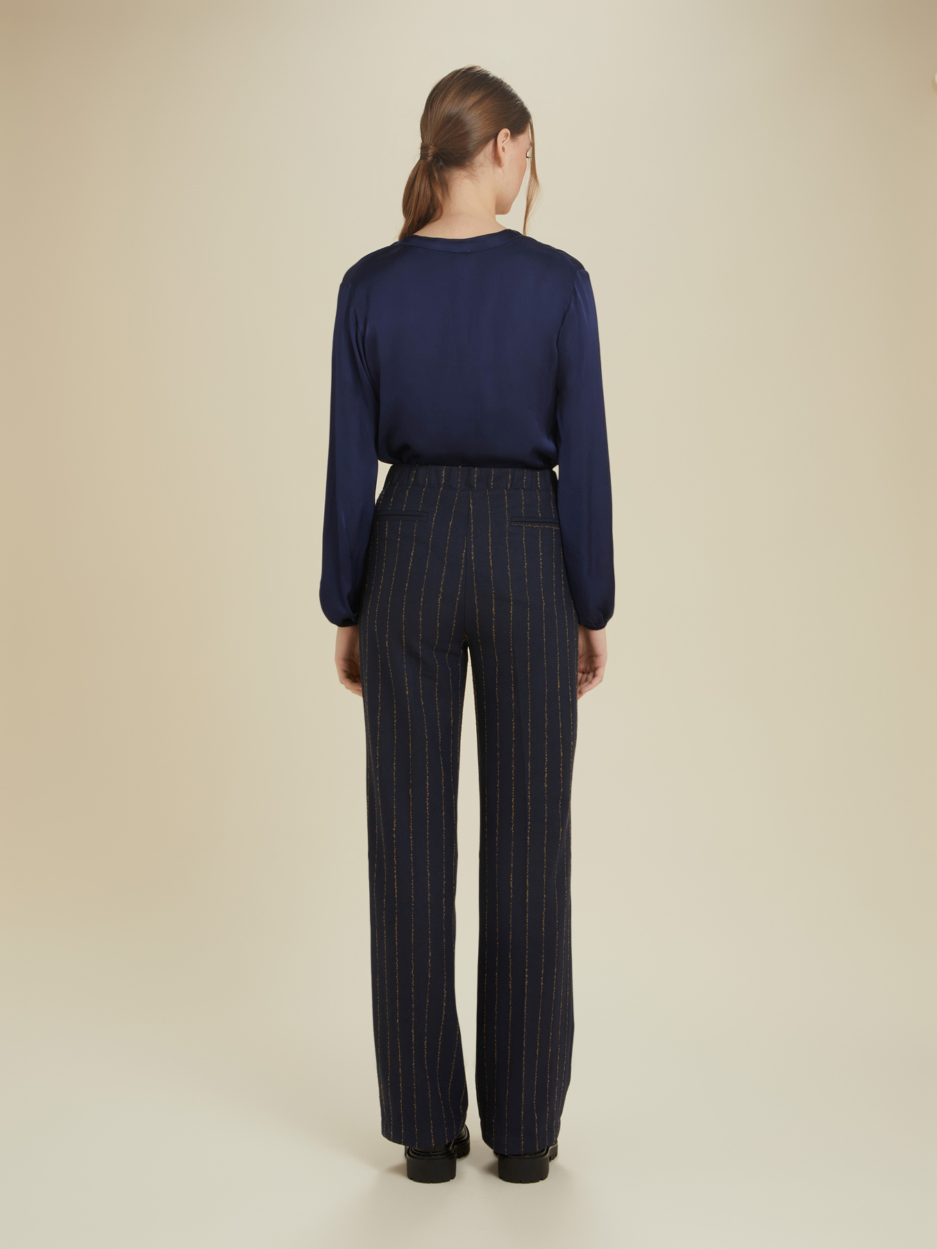 Nadelstreifenhose aus Flanell image number 2