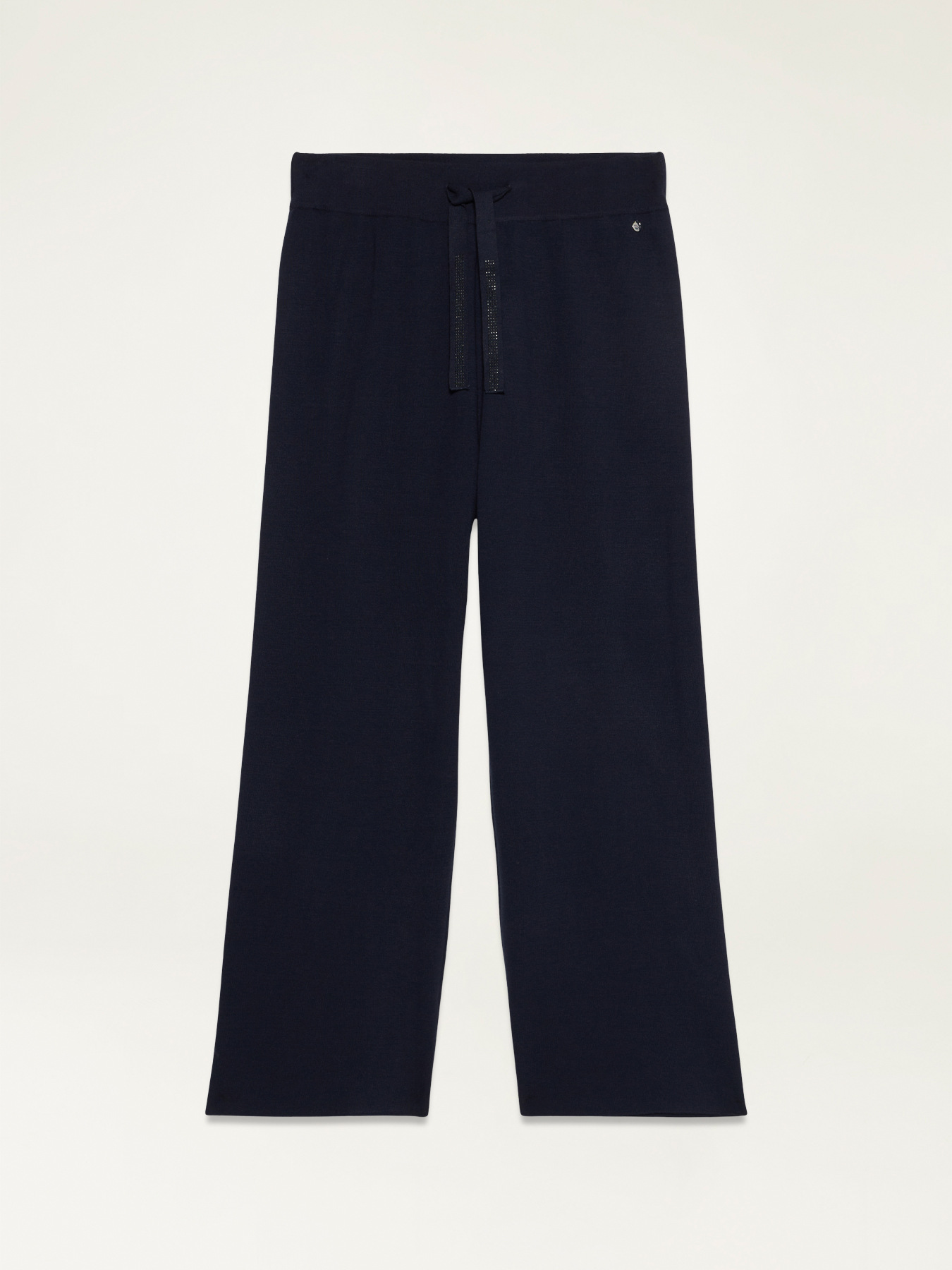 Pantaloni palazzo in maglia image number 4